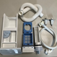【RKGSE-221】特価！SHARP/ドラム式洗濯乾燥機/ES-S7G-NL/中古品/2022年製/当社より近隣地域無料配達の画像