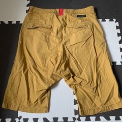 古着／メンズサルエル短パン　31（平置きw45）の画像