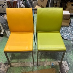 パブリック株式会社 ダイニングチェア 2脚セット W390×D4...