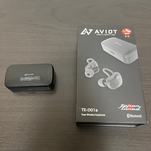 ワイヤレスイヤホン　Bluetooth AVIOT TE-D01A-BK