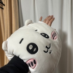 ちいかわ　顔型クッションの画像