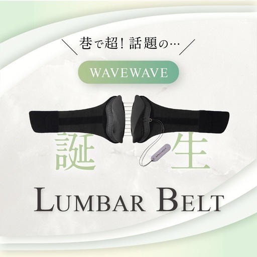 WAVEWAVE LUMBAR BELT ランバーベルト　新製品