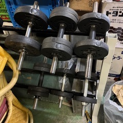 ダンベル　付け替え　