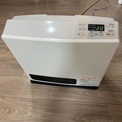 美品　リンナイ　ガスファンヒーター　ガスコード付き　の画像