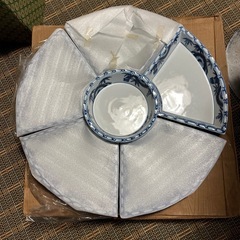 有田焼　オードブル用未使用皿(陶器)