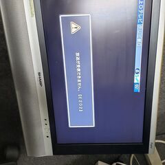 シャープSHARPアクオスAQUOS液晶テレビ　壁付けタイプの画像