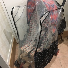 ベビーカー用レインカバーの画像