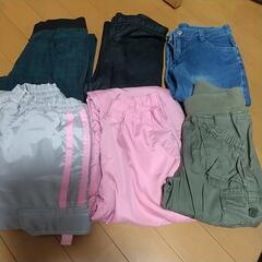 女児秋冬物パンツ、スカート サイズ140