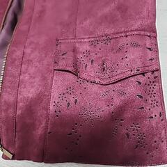 女性ベロアのジャケットの画像