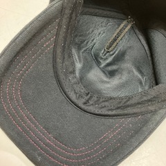 ☆値下げ☆N2411-023 CHAMPION 6パネルキャップ ブラック サイズ:56.5〜58.5cm 毛玉汚れ有りの画像