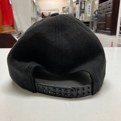 ☆値下げ☆N2411-023 CHAMPION 6パネルキャップ ブラック サイズ:56.5〜58.5cm 毛玉汚れ有りの画像