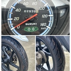 ジャンク スズキ アドレス110　の画像