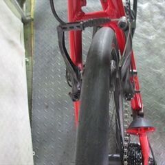 Ｄ855★23800円★整備済み クロスバイク中古自転車【ライトウェイ　シェファード　赤　26インチ　アルミフレーム】の画像