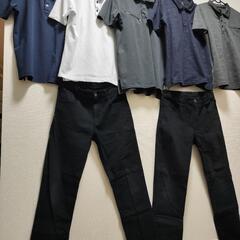 【最終価格】7点セット　メンズポロシャツ　メンズズボンの画像