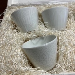 中川政七商店  BARBAR　蕎麦猪口大事典　和文　白の画像