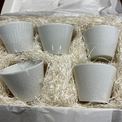 中川政七商店  BARBAR　蕎麦猪口大事典　和文　白の画像