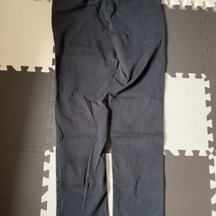 古着／メンズ／チノパン黒　ウエスト79cmの画像