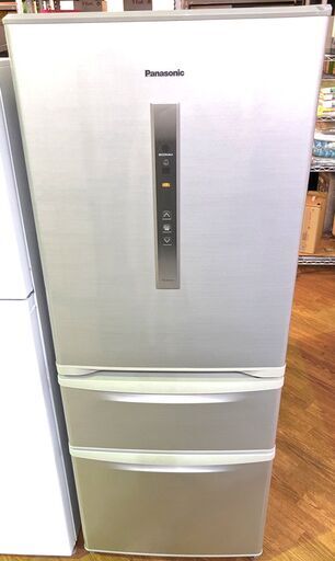 Panasonic/パナソニック ◆ノンフロン冷凍冷蔵庫◆ 321L 冷蔵255L 冷凍66L 2014年製  3ドア NR-C32CM-S スリム 動作確認済み