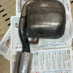 トヨタヴィッツRS用純正マフラー