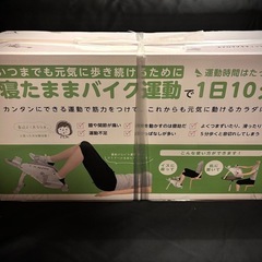 【美品】エアロマグネティックミニバイク AFB2119W [ホワイト]の画像