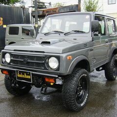 美車 ７年 ジムニー ＪＡ１１改 リフトアップ ５速 エアコン ...