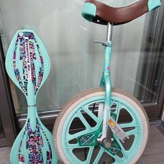 一輪車18インチとブレボー