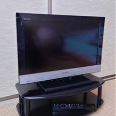 22型テレビとテレビ台