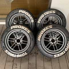 超美品　エンケイ　RPF1 RS   15インチ 8J  バリ山R1R 付き
