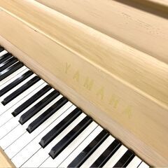 【ヤマハピアノフェア！】ヤマハU1E　中古ピアノ　リフレッシュ済み　YAMAHAライトオーク木目　の画像