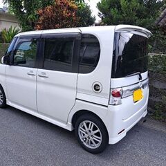 車検2年付き、タイヤ4本新品、その他高額整備済みダイハツ タントカスタム!!の画像