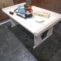経机、お鈴などの画像