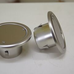 ステンレス クーラーキャップ 2個　65ｍｍ