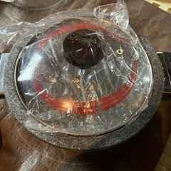 石鍋　蓋付き