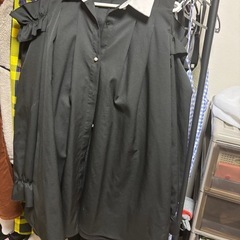 【SPINNS】オフショルブラウスワンピの画像