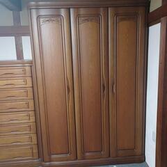 【お取引決定しました】　府中家具　桐　収納棚