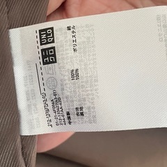 ユニクロ　トレンチコート　イネスの画像