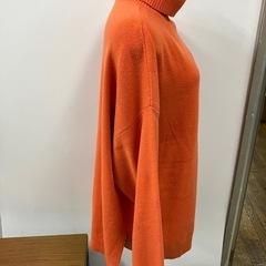 ☆値下げ☆N2411-029 studioCLIP タートルネックセーター Freeサイズ 中古 毛玉ありの画像