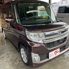 ご成約頂きました！タントカスタム4WD車検付きエンジンスターター　ナビ　テレビ青森岩手秋田の画像