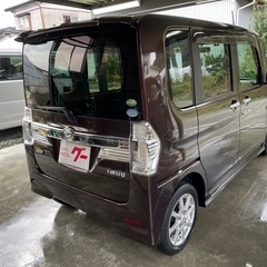 ご成約頂きました！タントカスタム4WD車検付きエンジンスターター　ナビ　テレビ青森岩手秋田の画像