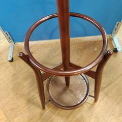 【愛品倶楽部柏店】秋田木工 (AKIMOKU) 曲木 傘立て付きポールハンガーの画像