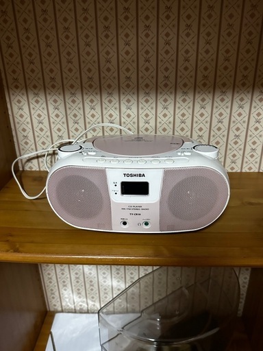 お姫様ルーム　CDプレイヤー　TOSHIBA　ピンク