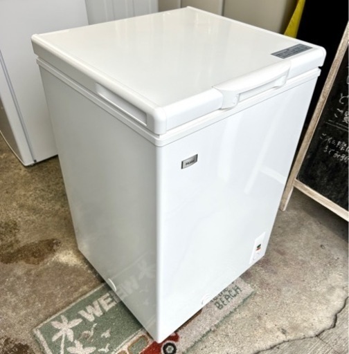 札幌市内配送可 美品 20年製 Haier ハイアール 103L チェスト式冷凍庫