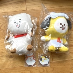 BTS bt21  700円くじ ぬいぐるみ
