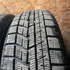 バリ山　YOKOHAMA ヨコハマ　IG60 165/60R15 スタッドレス　タイヤ　2021年製　15インチの画像