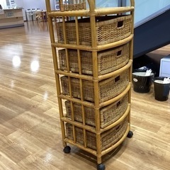 ラタンチェスト【町田市再生家具】241995の画像