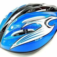 子供用 超軽量 EPS製 ヘルメット 新品　青　キッズ 用 幼児...