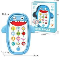 新品未使用電話おもちゃ 赤ちゃん おもちゃ 0歳1歳2歳3歳 知育玩具 男の子/女の子 プレゼント 1歳/2歳/3歳 誕生日プレゼント 子供のおもちゃ (青)

の画像