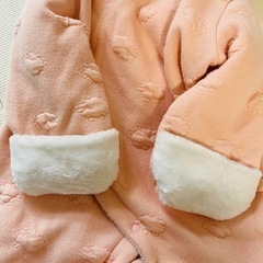 ベビー用✨うさぎ耳コートの画像