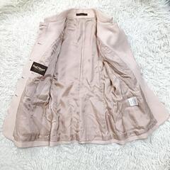 ポールスチュアート スーツスカートセットアップ シングル 比翼ボタン ピンク 4 M レディースの画像