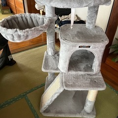 （取り引き中）【早い者勝ち！再値下げ！】キャットタワー　使用頻度...